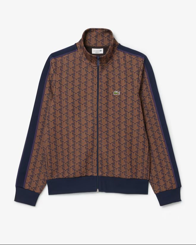 Paris Zip-Up Jacquard Track Jacket