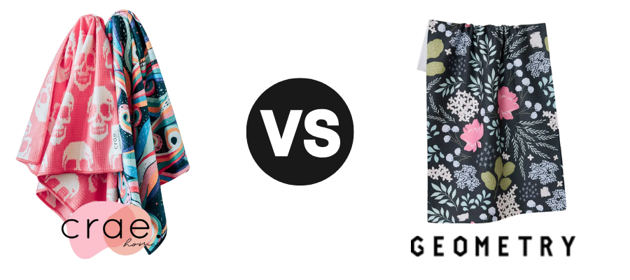 crae vs geometry towels